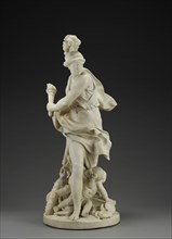 Minerva; Augustin Pajou, French, 1730 - 1809, France; about 1775 - 1785; Marble; 72.5 x 29.8 x 35.2 cm