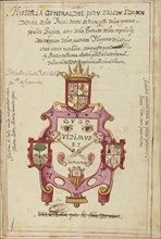 Title Page; La Plata, Bolivia; completed in 1616; Ms. Ludwig XIII 16, fol. 2