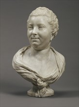 Bust of Mme. Adélaïde Julie Mirleau de Neuville, née Garnier d'Isle; Jean-Baptiste Pigalle, French, 1714 - 1785, France; 1750s