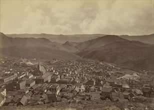 Virginia City, Nevada; Carleton Watkins, American, 1829 - 1916, Virginia City, Nevada, Storey, United States; 1875; Albumen