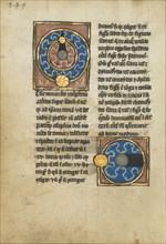 Two Diagrams with the Sun and the Moon; Thérouanne ?, France, formerly Flanders, fourth quarter of 13th century after 1277
