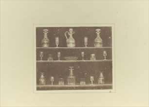 Articles of Glass; William Henry Fox Talbot, English, 1800 - 1877, Reading, England; 1844; Salted paper print; 12.5 × 15.2 cm