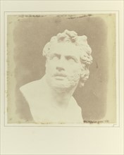 Bust of Patroclus; William Henry Fox Talbot, English, 1800 - 1877, Reading, England; before February 7, 1846; Salted paper