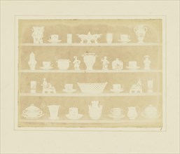 Articles of China; William Henry Fox Talbot, English, 1800 - 1877, Reading, England; 1844; Salted paper print; 13.5 × 18.1 cm