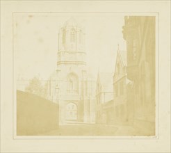 Gate of Christchurch; William Henry Fox Talbot, English, 1800 - 1877, Reading, England; 1844; Salted paper print from a paper