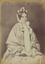 Mrs. Oswald Bell, Isabella Adamson, Dr. John Adamson, Scottish, 1810 - 1870, Scotland; 1867; Albumen silver print