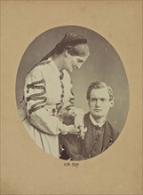 Aleck Bell with an  Woman; Dr. John Adamson, Scottish, 1810 - 1870, Scotland; October 1867; Albumen silver print