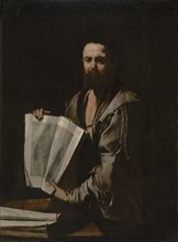 Euclid; Jusepe de Ribera, Spanish , Italian, 1591 - 1652, Spain; about 1630 - 1635; Oil on canvas; 125.1 × 92.4 cm