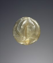 Engraved Seal; Attributed to the Serpent Master; Melos, ?, Greece; about 600 B.C; Steatite; 1.6 cm, 5,8 in