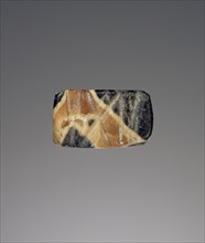 Pyramidal seal; Crete, Greece; about 2300 B.C. - 2000 B.C; Breccia; 1.4 × 1.1 × 0.7 cm, 9,16 × 7,16 × 1,4 in