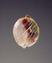 Engraved stamp; Crete, Greece; about 1850 B.C. - 1700 B.C; Chalcedony; 0.5 × 1 × 1.1 cm, 3,16 × 3,8 × 7,16 in