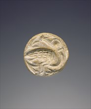 Engraved stamp or seal; Crete, Greece; about 1850 B.C. - 1700 B.C; Ivory; 1.3 × 1.4 cm, 1,2 × 9,16 in