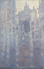 The Portal of Rouen Cathedral in Morning Light; Claude Monet, French, 1840 - 1926, France; 1894; Oil on canvas; 100.3 × 65.1 cm