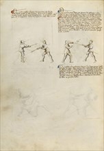 Combat with Implements; Fiore Furlan dei Liberi da Premariacco, Italian, about 1340,1350 - before 1450, Padua, or, Italy