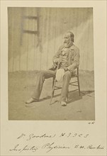 Dr. Goodeve H.E.I.C.S., Inspecting Physician. B.H. Renkioi; Dr. William Robertson, Scottish, 1818 - 1882, Renkioi, Turkey; 1855