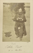 Catholic Priest, B.H. Renkioi; Dr. William Robertson, Scottish, 1818 - 1882, Renkioi, Turkey; 1855 - 1856; Albumen silver print