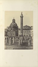 Column of Trajan; Possibly James Anderson, British, 1813 - 1877, Rome, Italy; 1855 - 1856; Albumen silver print