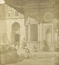 Fountain, Constantinople, Istanbul; James Robertson, English, 1813 - 1888, Turkey; 1855 - 1856; Salted paper print; 29 × 26 cm