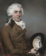 Portrait of George de Ligne Gregory; John Russell, R.A., British, 1745 - 1806, 1793; Pastel on paper, laid on canvas; 75.9 × 63
