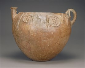 Bowl with Scenes of Daily Life; Cyprus; 2000 - 1900 B.C; Terracotta; 42.5 × 50 cm, 16 3,4 × 19 11,16 in
