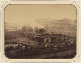 Factory, Terre-Noire; Gustave Le Gray, French, 1820 - 1884, France; between 1851 - 1855; Salted paper print from a waxed paper
