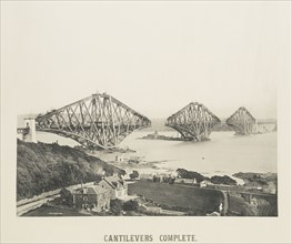 Cantilevers Complete, 9th July 1889; Attributed to John Fergus, Scottish, active 1880s, Plate by Photophane Co; about 1890