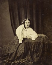 Mariana; Henry Peach Robinson, British, 1830 - 1901, 1857 - 1858; Albumen silver print