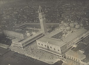 Piazza San Marco, Venice; Fédèle Azari, Italian, 1895 - 1930, Italy; 1914 - 1929; Gelatin silver print; 11.8 x 16 cm