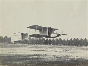 Early Airplane Prototype; Fédèle Azari, Italian, 1895 - 1930, Milan, Italy; 1914 - 1929; Gelatin silver print; 17.2 x 23.4 cm