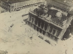 Building with Observatory; Fédèle Azari, Italian, 1895 - 1930, Milan, Italy; 1914 - 1929; Gelatin silver print; 17.4 x 17.7 cm