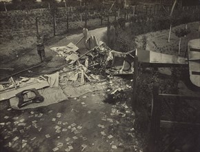 Plane crash; Fédèle Azari, Italian, 1895 - 1930, Italy; 1914 - 1929; Gelatin silver print; 16.3 x 21.6 cm, 6 7,16 x 8 1,2 in