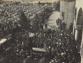 Funeral for Ferdinando Roncalli; Fédèle Azari, Italian, 1895 - 1930, Italy; 1914 - 1929; Gelatin silver print; 16.5 x 21.6 cm