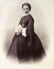 Portrait of Celine Montaland, ?, Gustave Le Gray, French, 1820 - 1884, about 1858; Albumen silver print