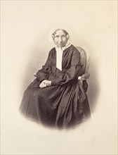 Portrait of an  Woman; Gustave Le Gray, French, 1820 - 1884, about 1858; Albumen silver print