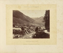 Gotthardbahn Installationsanlage in Airolo; Adolphe Braun & Cie, French, 1876 - 1889, Dornach, France; about 1875–1882; Albumen