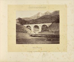 Gotthardbahn Busino-Viaduct; Adolphe Braun & Cie, French, 1876 - 1889, Dornach, France; about 1875–1882; Albumen silver print