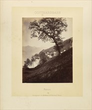 Gotthardbahn Ranzo; Adolphe Braun & Cie, French, 1876 - 1889, Dornach, France; about 1875–1882; Albumen silver print