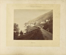 Gotthardbahn Ranzo; Adolphe Braun & Cie, French, 1876 - 1889, Dornach, France; about 1875–1882; Albumen silver print