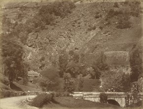 Pont Sur la Route de Bigorre, Coup de Vent, Aimé Civiale, Italian, 1821 - 1893, France; 1857 - 1858; Albumen silver print