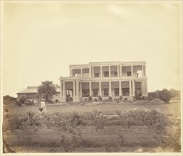 Colonial Residence, India; India; about 1863 - 1887; Albumen silver print
