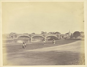 Bruce's Bridge, Lucknow; Lucknow, India; 1866 - 1887; Albumen silver print