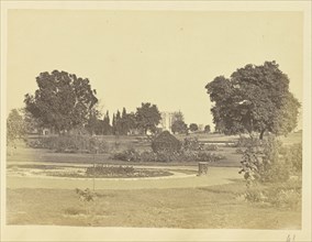 Wingfield Park, Lucknow; Lucknow, India; about 1863 - 1887; Albumen silver print
