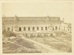 Bara Imambara, Lucknow; Lucknow, India; about 1863 - 1887; Albumen silver print
