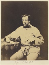 Captain C. Chamberlain; Attributed to Felice Beato, 1832 - 1909, India; 1858 - 1859; Albumen silver print