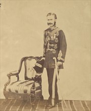 Major Bonrie; India; 1858 - 1869; Albumen silver print