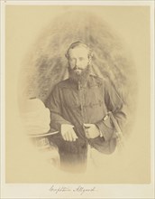 Captain Allgood; Felice Beato, 1832 - 1909, India; 1858 - 1859; Albumen silver print