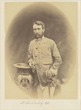 Lieutenant-Colonel Wolsely, V.C; Felice Beato, 1832 - 1909, India; 1858 - 1859; Albumen silver print