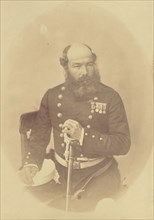 Lieutenant-Colonel Pratt, C.B; India; 1858 - 1869; Albumen silver print
