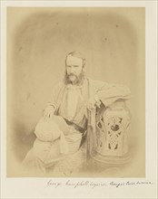 George Campbell, Esquire, Bengal Civil Service; Felice Beato, 1832 - 1909, India; 1858 - 1859; Albumen