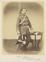 Captain Flood, Military Secretary to Sir W. Mansfield; Felice Beato, 1832 - 1909, India; 1858 - 1859
